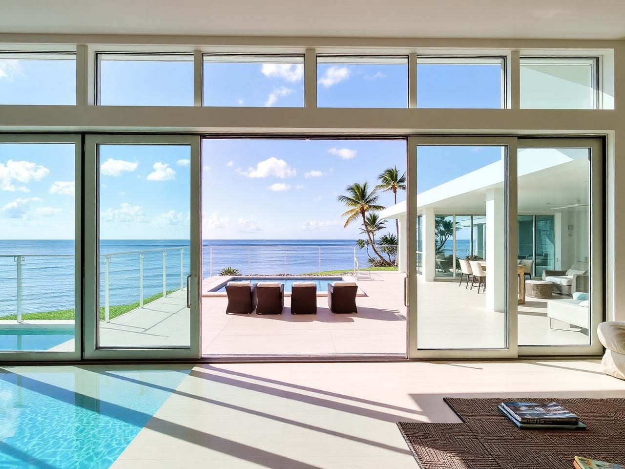 Oceanfront Retreat — impact windows in Key Biscayne