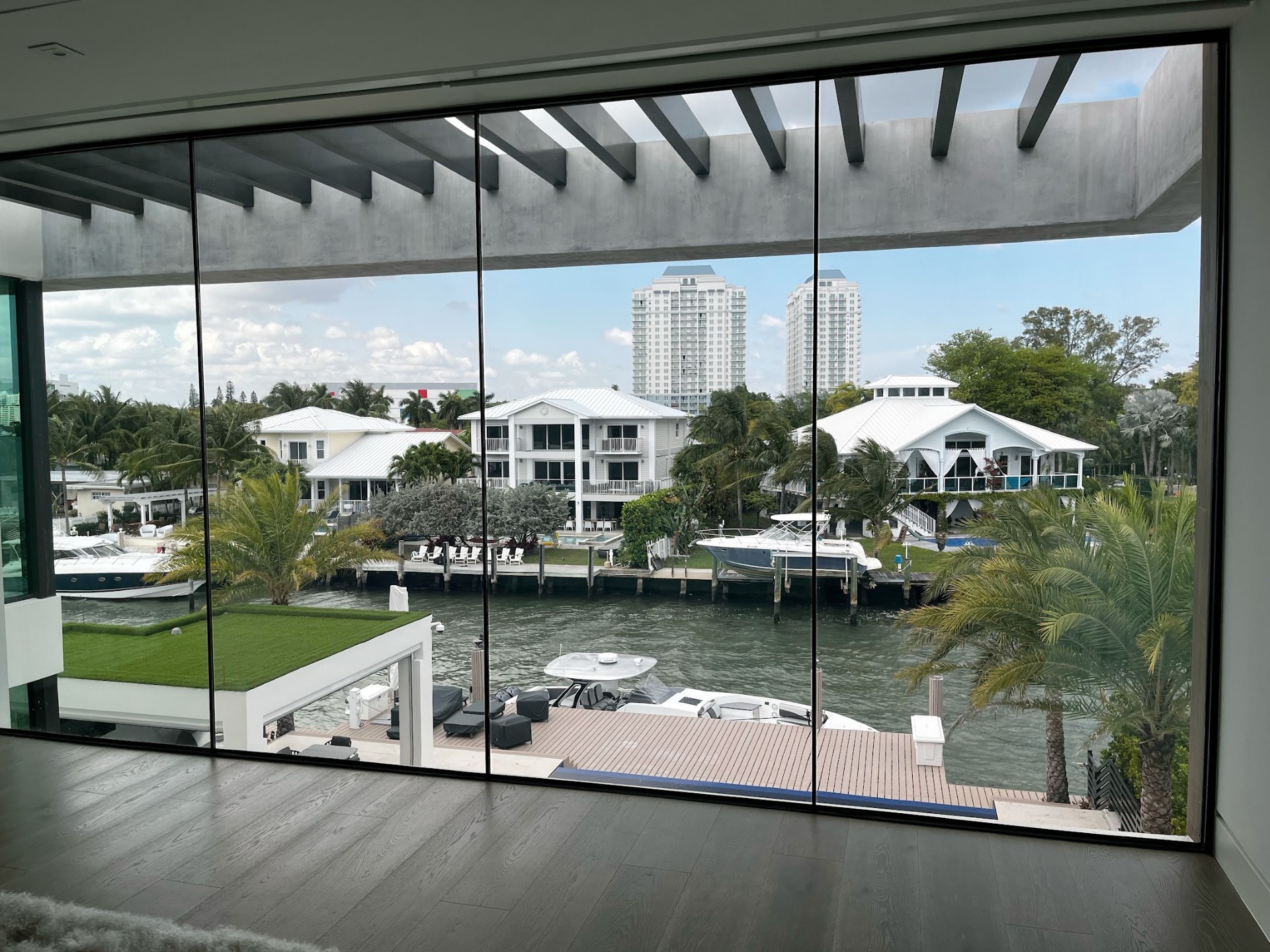 Intracoastal View Wall — impact windows in Miami Beach, FL