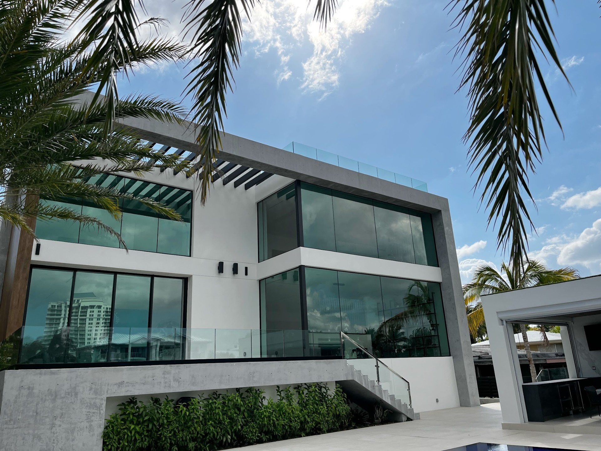 Modern Waterfront Estate — impact windows in Fort Lauderdale, FL
