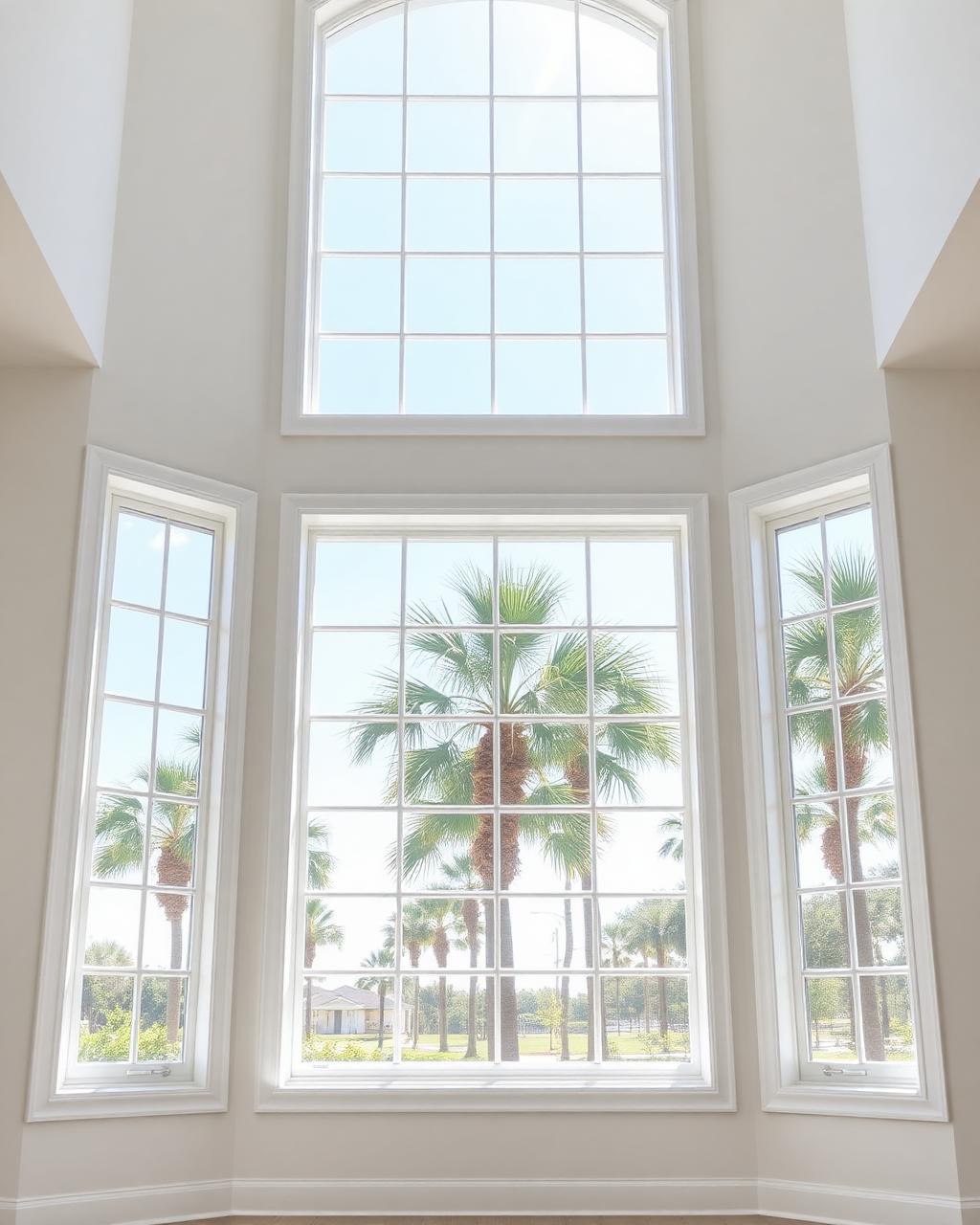 Impact window installed in a Florida home